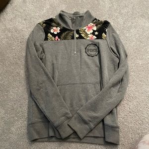 PINK quarter zip sweatshirt